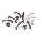 Elements 96 mm Center-to-Center Gun Metal Rope Detailed Cypress Cabinet Pull Z118-96DACM - alternate 5